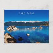 Lake Tahoe California Mountains Briefkaart (Voorkant)
