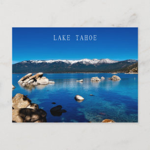 Lake Tahoe California Mountains Briefkaart