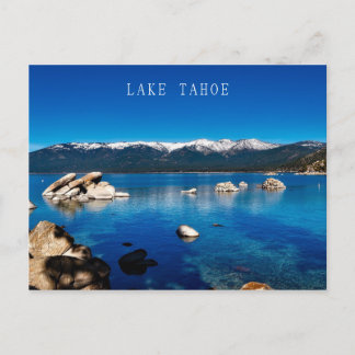 Lake Tahoe California Mountains Briefkaart