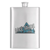 Lake Tahoe California Mountains Flacon (Voorkant)