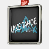 Lake Tahoe California Mountains Metalen Ornament (Links)