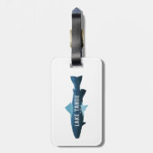 Lake Tahoe California Nevada Bagagelabel (Achterkant verticaal)