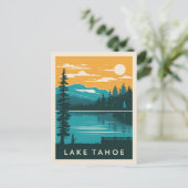 Lake Tahoe California Nevada Briefkaart (Staand voorkant)