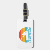 Lake Tahoe California Nevada Kayak Bagagelabel (Voorkant verticaal)