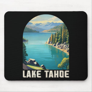 Lake Tahoe California Nevada Mountain Hiking Ski Muismat
