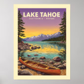 Lake Tahoe California Nevada Poster (Voorkant)