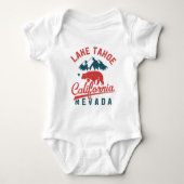 Lake Tahoe California Nevada Romper (Voorkant)