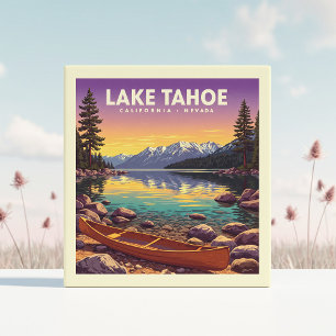 Lake Tahoe California Nevada Tegeltje