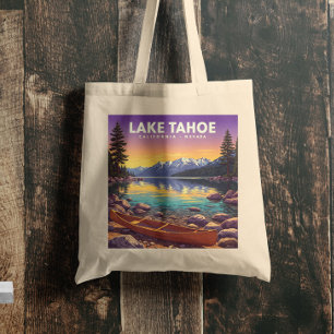Lake Tahoe California Nevada Tote Bag