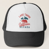 Lake Tahoe California Nevada Trucker Pet (Voorkant)