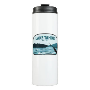 Lake Tahoe California Nevada Vissen Rod Thermosbeker