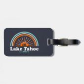 Lake Tahoe California Rainbow Bagagelabel (Achterkant horizontaal)
