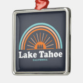 Lake Tahoe California Rainbow Metalen Ornament (Links)