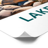 Lake Tahoe California Reisprint Poster (Hoek)