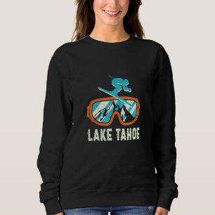 Lake Tahoe California Retro skiën en zonnen Trui