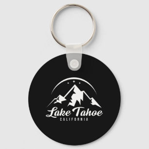 Lake Tahoe California Ski Resort Skiën Snowboardi Sleutelhanger
