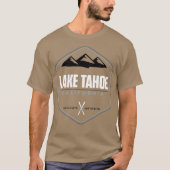 Lake Tahoe California Ski T-shirt (Voorkant)