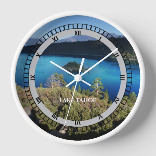 Lake Tahoe California Souvenir Christmas White (Voorkant)