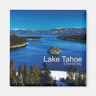 Lake Tahoe California Travel Photo Fridge Magnets Magneet