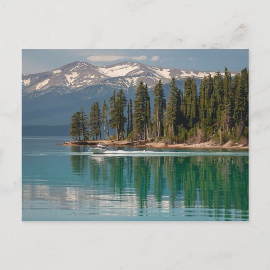Lake Tahoe Californië en Nevada Briefkaart (Voorkant)