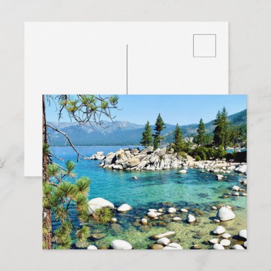 Lake Tahoe, Californië Feestdagenkaart (Voorkant / Achterkant)