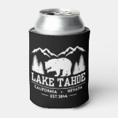 Lake Tahoe - Californië Grizzly Beer Bergen Blikjeskoeler (Blikje Voorkant)