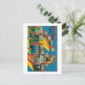 Lake Tahoe, Californië - Grote Letter-scènes Briefkaart (Staand voorkant)