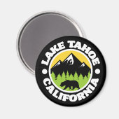 Lake Tahoe, Californië Magneet (Voorkant / Achterkant)