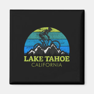 Lake Tahoe Californië Mountainbiken Mtb Vintage Magneet