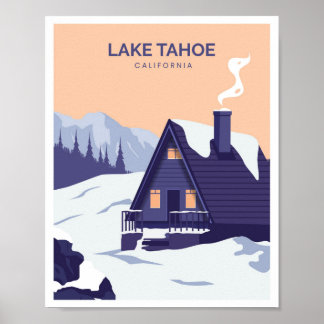 Lake Tahoe Californië Poster