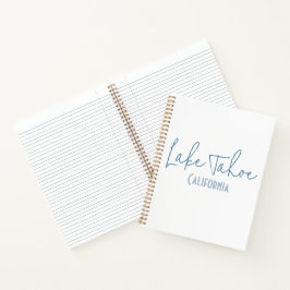 Lake Tahoe, Californië Reis Souvenir Notitieboek