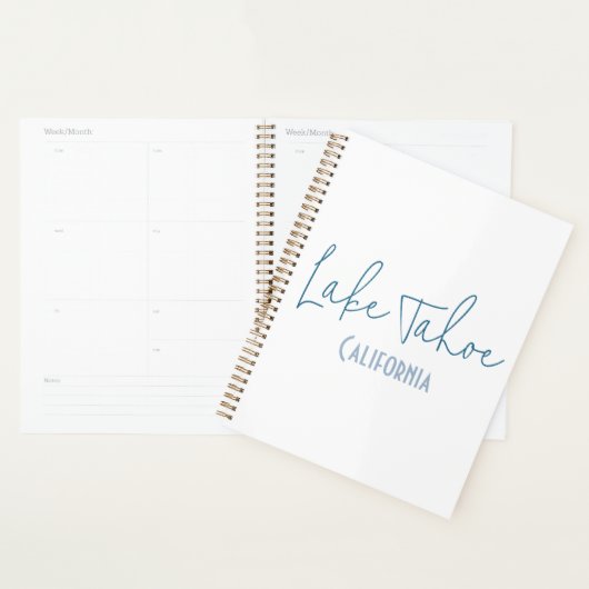 Lake Tahoe, Californië Reis Souvenir Planner (Display)