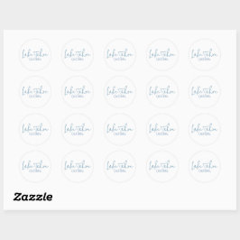 Lake Tahoe, Californië Reis Souvenir Ronde Sticker