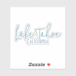 Lake Tahoe, Californië Reis Souvenir Sticker