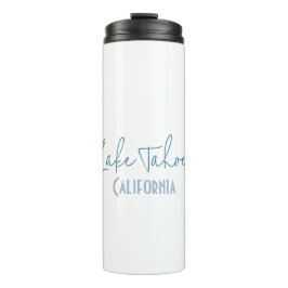 Lake Tahoe, Californië Reis Souvenir Thermosbeker
