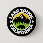Lake Tahoe, Californië Ronde Button 5,7 Cm (Voorkant)