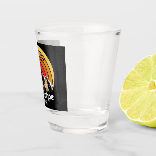 Lake Tahoe Californië Shot Glas (Rechts)