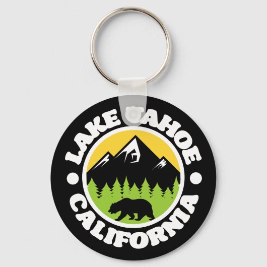 Lake Tahoe, Californië Sleutelhanger (Voorkant)