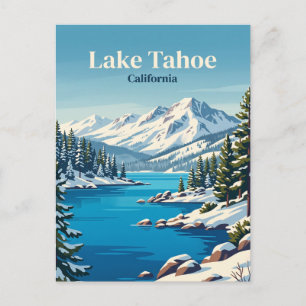 Lake Tahoe, Californië, VS Briefkaart