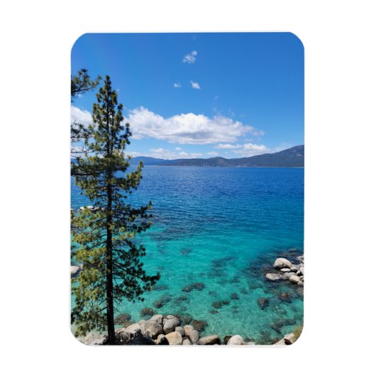 Lake Tahoe Clear Waters Magneet (Verticaal)