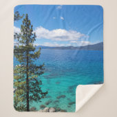 Lake Tahoe Clear Waters Sherpa Deken (Voorkant)