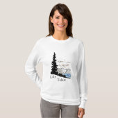 Lake Tahoe DigiArt, Lake, Tahoe T-shirt (Voorkant volledig)