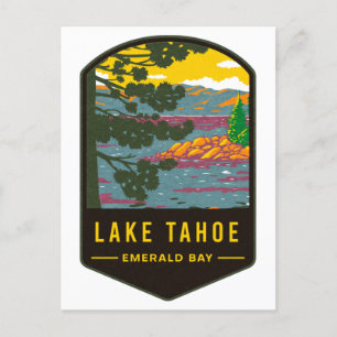 Lake Tahoe Emerald Bay Briefkaart