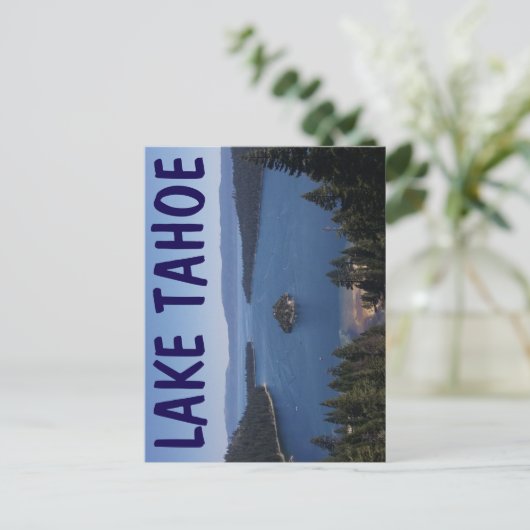 Lake Tahoe Emerald Bay Briefkaart (Staand voorkant)