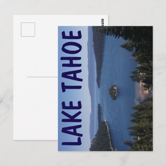 Lake Tahoe Emerald Bay Briefkaart (Voorkant / Achterkant)