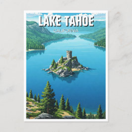 Lake Tahoe Emerald Bay California Reizen Briefkaart