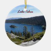 Lake Tahoe- Emerald Bay Keramisch Ornament (Voorkant)