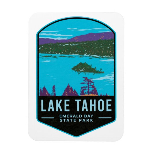 Lake Tahoe Emerald Bay Magneet (Verticaal)
