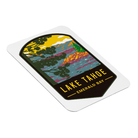 Lake Tahoe Emerald Bay Magneet (Rechterzijde)