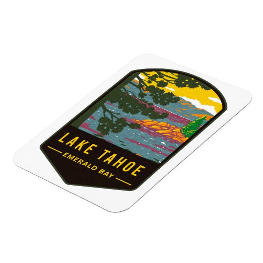 Lake Tahoe Emerald Bay Magneet (Linkerzijde)